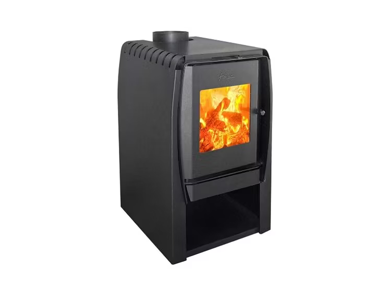 CALEFACTOR A LEÑA NORDIC 360 GRIS. AMESTI 1