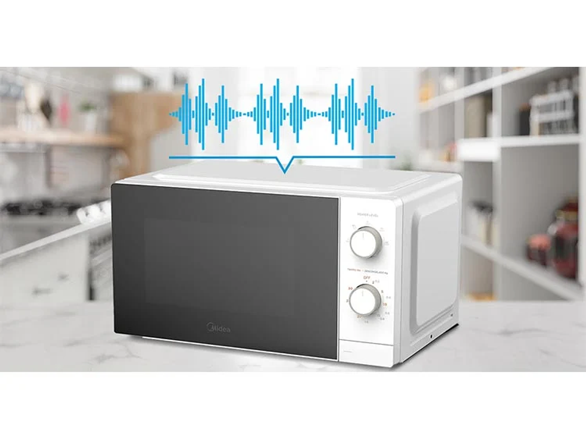MICROONDAS MIDEA 20 L MMP-20M711B PLATO GIRATORIO 3