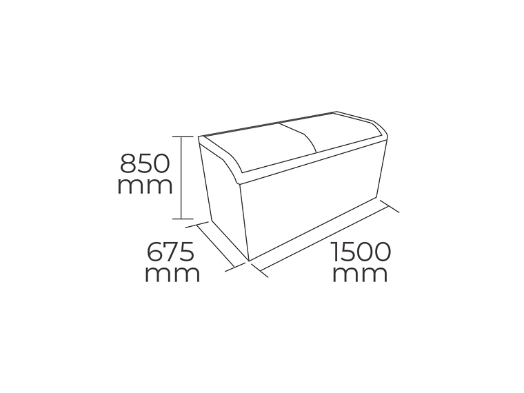  CONGELADOR TIPO ISLA 470 LTS 3