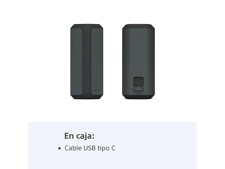 PARLANTE INALÁMBRICO PORTÁTIL XE300 DE LA SERIE X GRIS 7