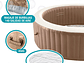 SPA INFLABLE INTEX PARA 6 PERSONAS CON SISTEMA DE BURBUJAS INCORPORADO - Miniatura 4
