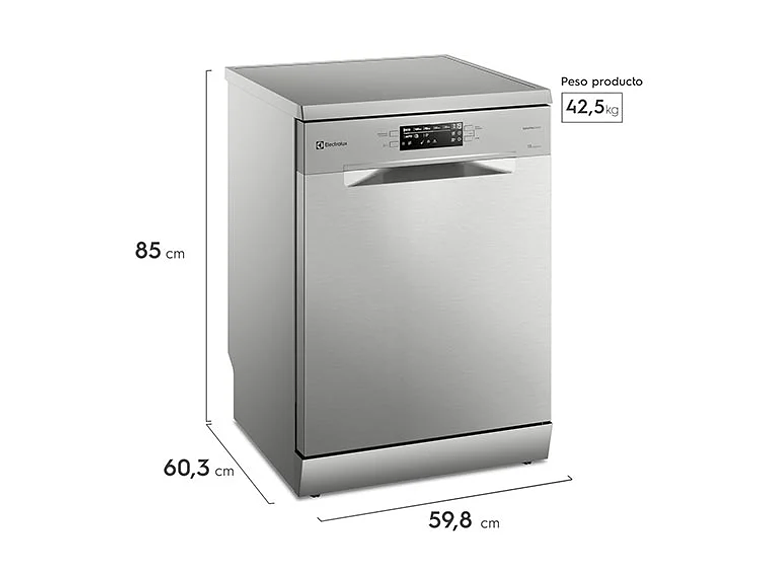 LAVAVAJILLAS ELECTROLUX 13 CUBIERTOS EUROPE 9880 2