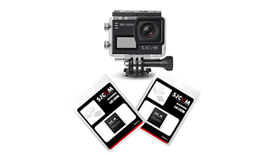 PACK CÁMARA DEPORTIVA SJCAM SJ6 LEGEND 4K WIFI ESTABILIZADOR GIROSCÓPICO MÁS 2 BÁTERÍAS