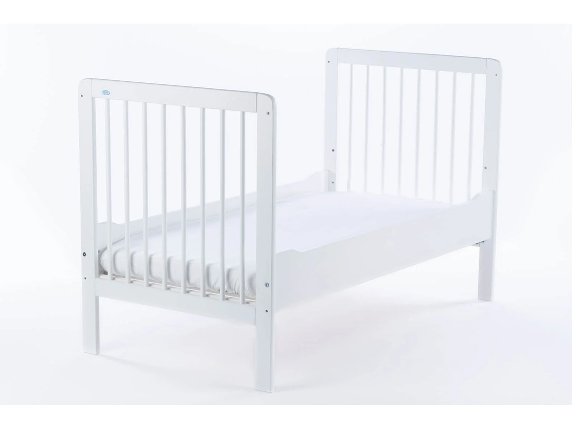 CUNA CONVERTIBLE Y CAMA DE TRANSICIÓN (140 X 70) - BLANCO 1