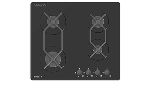 ENCIMERA VITRO GAS 4 QUEMADORES ETERNITY