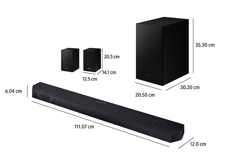 SOUNDBAR SAMSUNG HW-Q700D 5.1.4 CH 3