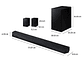 SOUNDBAR SAMSUNG HW-Q700D 5.1.4 CH - Miniatura 3