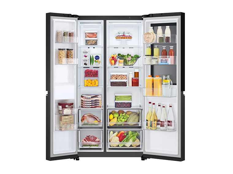 REFRIGERADOR SIDE BY SIDE LG 647 L NO FROST GS66BVM 6