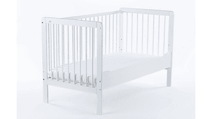 CUNA CONVERTIBLE Y CAMA DE TRANSICIÓN (140 X 70) - BLANCO