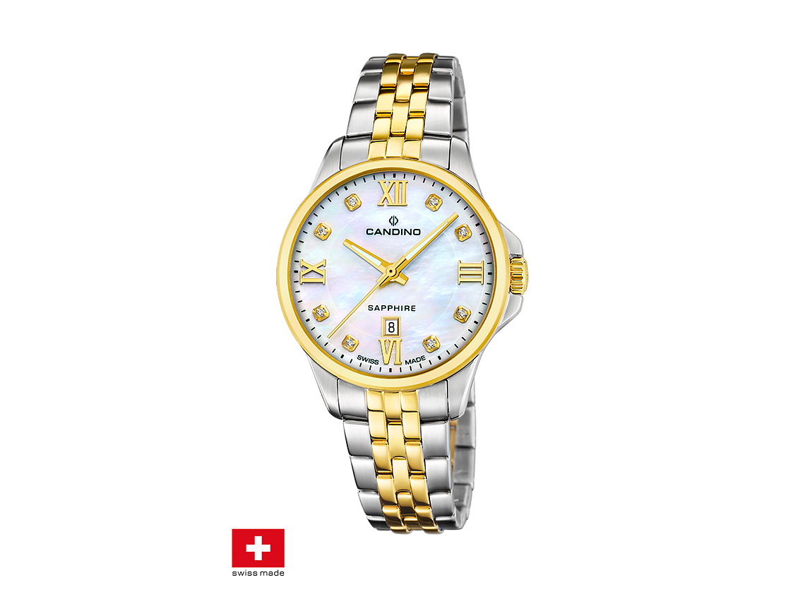 RELOJ C4767/1 CANDINO SWISS BLANCO MUJER COUPLES CLASSIC 1