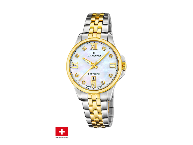 RELOJ C4767/1 CANDINO SWISS BLANCO MUJER COUPLES CLASSIC 1