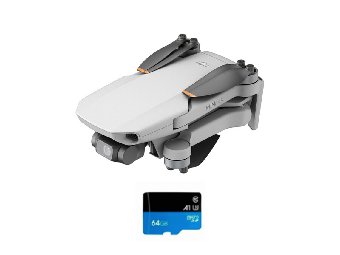  DRONE DJI MINI 4K FLY MORE COMBO + TARJETA DE MEMORIA 64GB 1