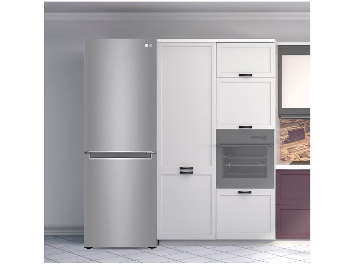 REFRIGERADOR LG BOTTOM FREEZER NO FROST 306 L LINEAR COOLING LB33MPP 7