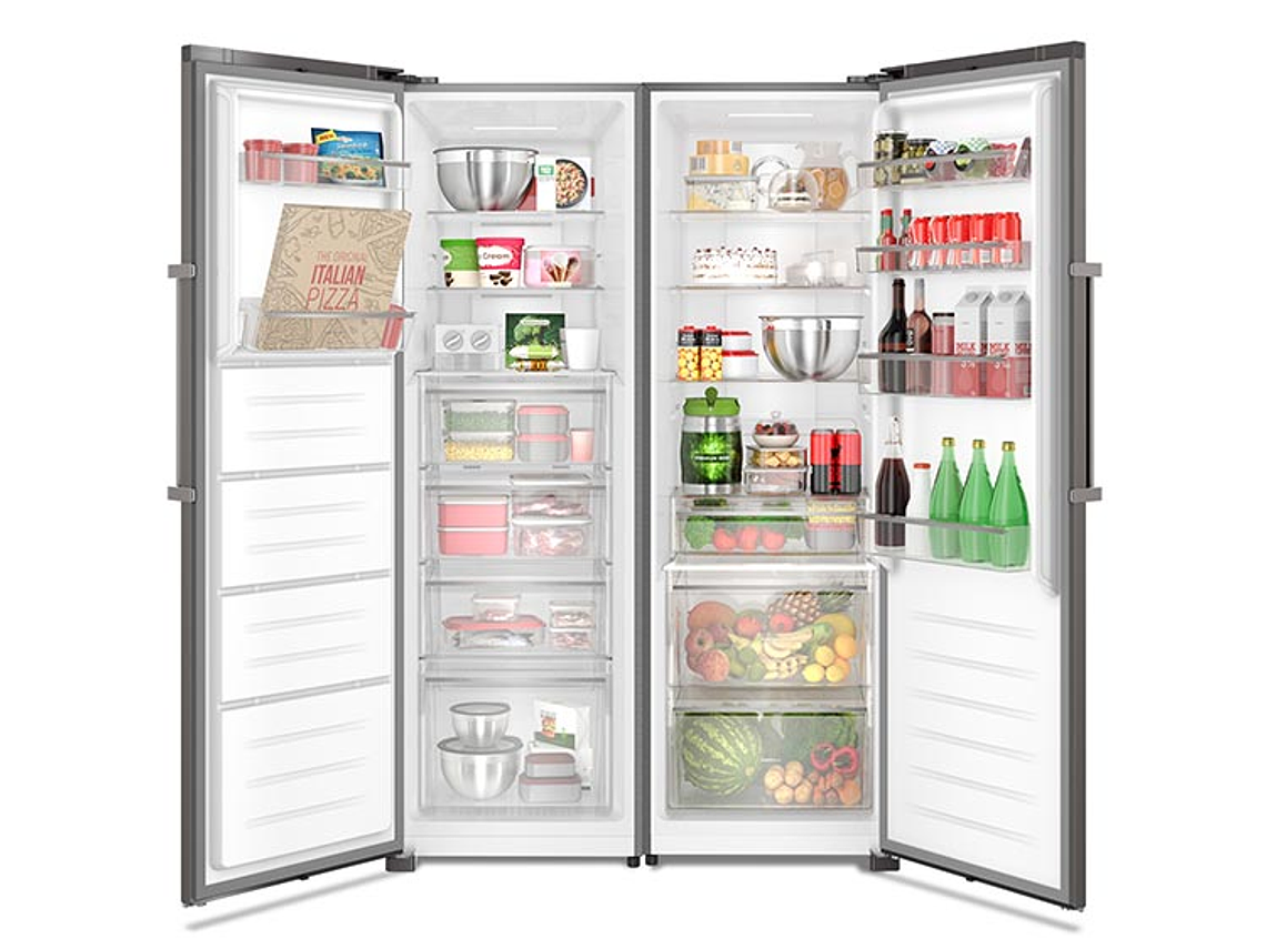 REFRIGERADOR FENSA BOTTOM FREEZER NO FROST TWIN RTI4S + CONGELADOR TWIN FTI4S 4
