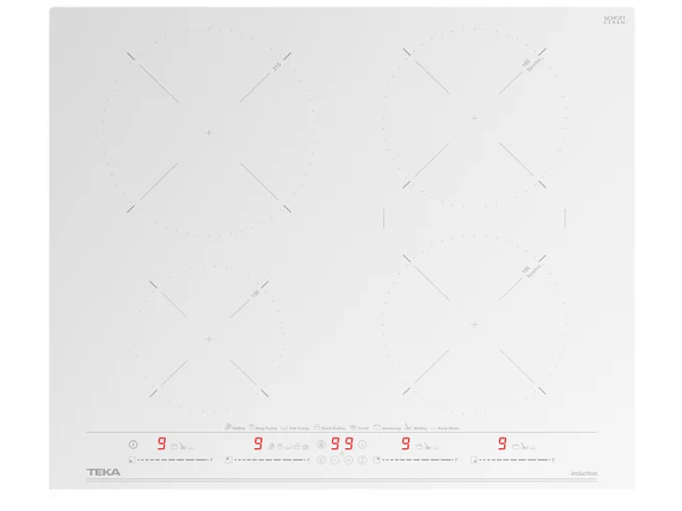 ENCIMERA DE INDUCCIÓN 4 QUEMADORES IZC-64630 WH MST BLANCO TEKA 2