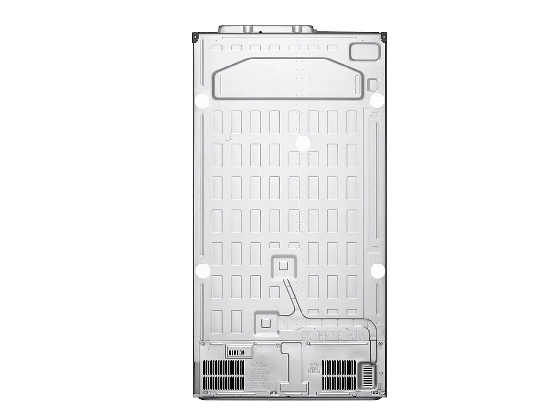 REFRIGERADOR SIDE BY SIDE LG 647 L NO FROST GS66BVM 10