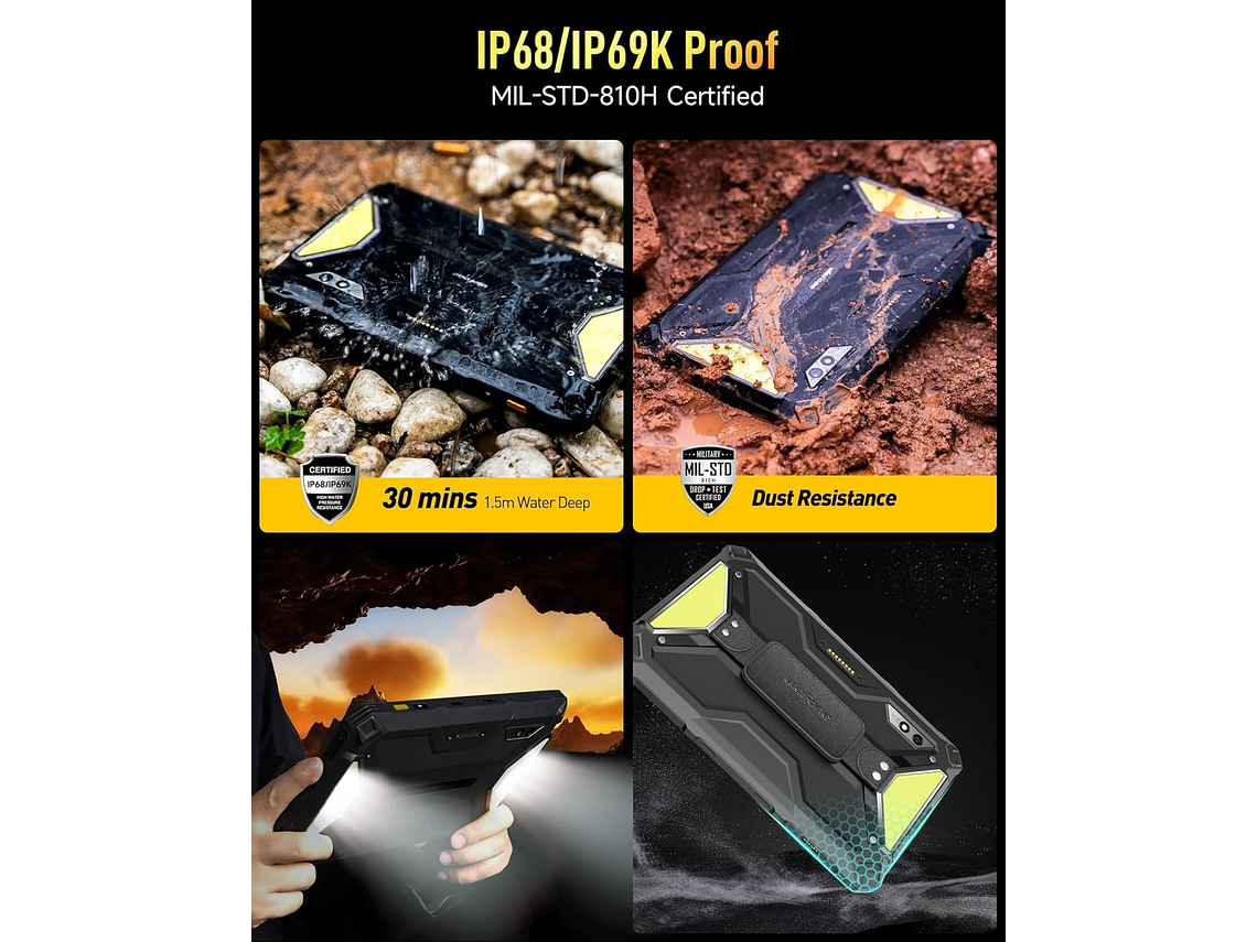 ULEFONE ARMOR PAD 3 PRO - TABLET 4G INDUSTRIAL IP68 MILITAR 3