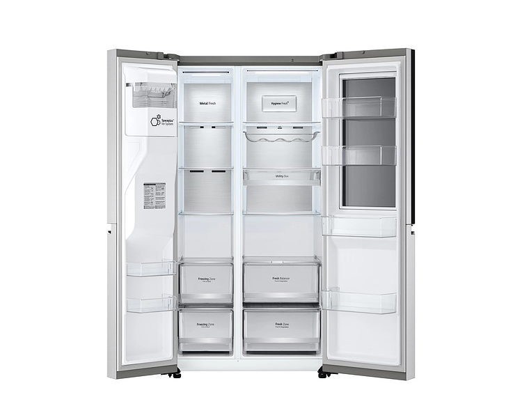 REFRIGERADOR SIDE BY SIDE LG 598 L NO FROST GS66SXNC 5
