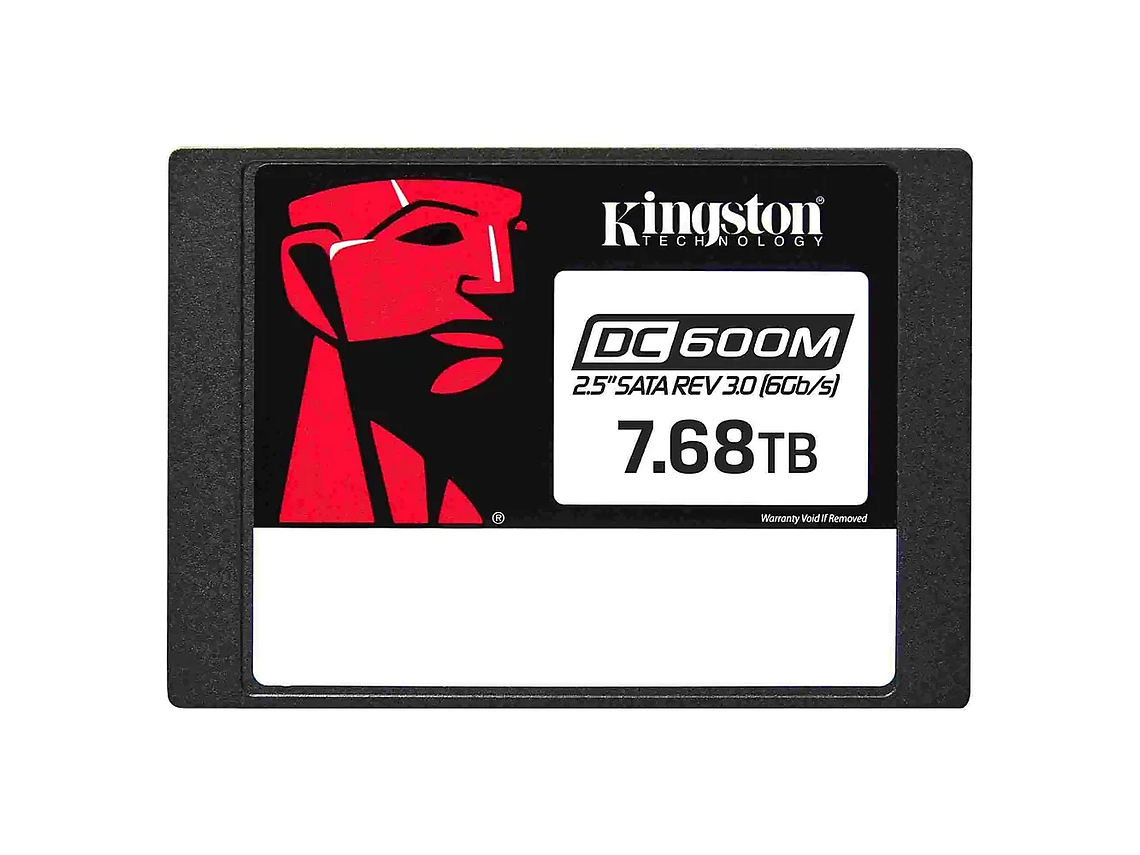 DISCO SSD KINGSTON DATA CENTER ENTERPRISE DC600M 7.68TB 2.5' 1