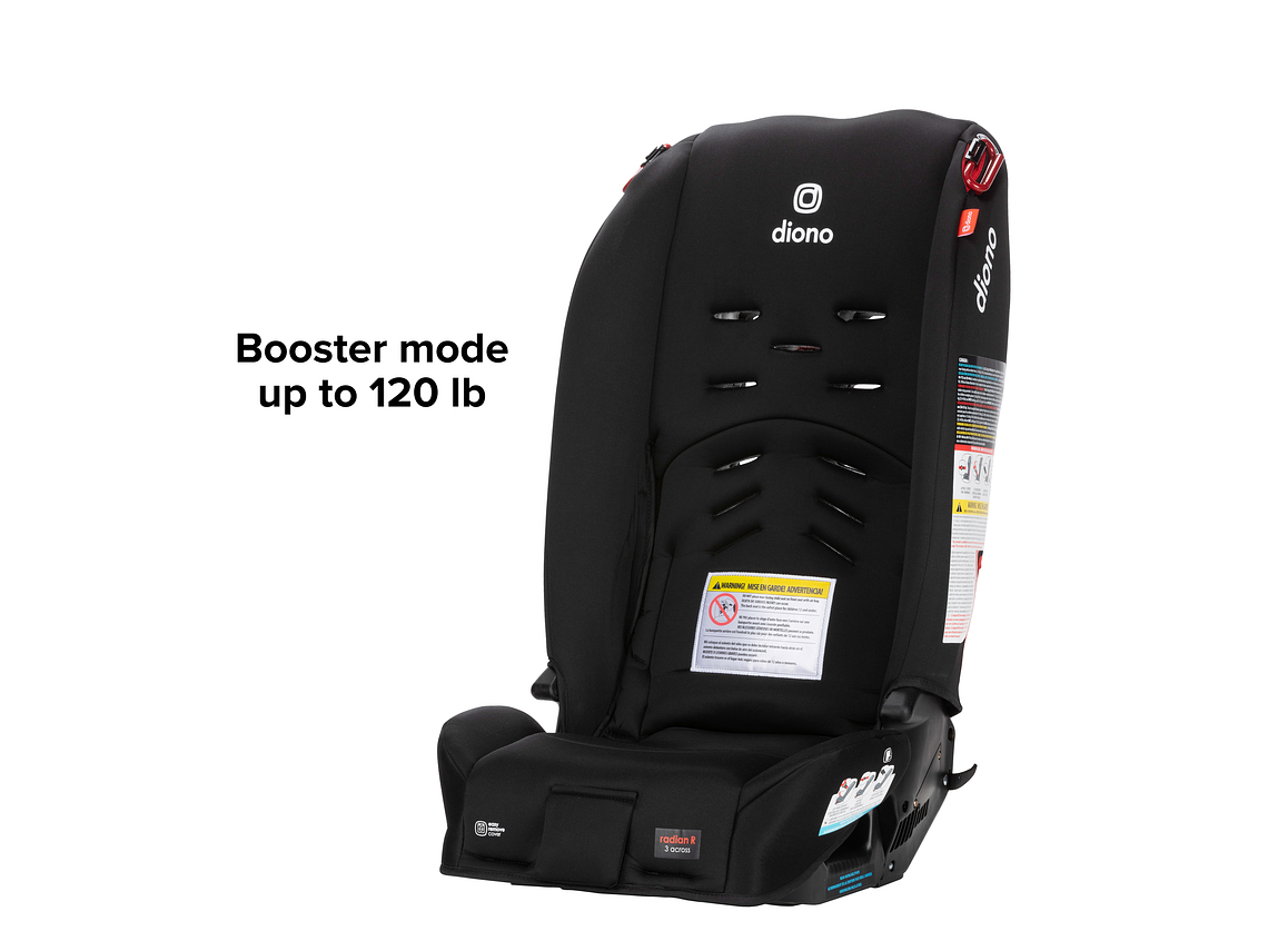 SILLA DE AUTO CONVERTIBLE DIONO RADIAN® 3R EDICIÓN LIMITADA (TORMENTA NEGRA) 5