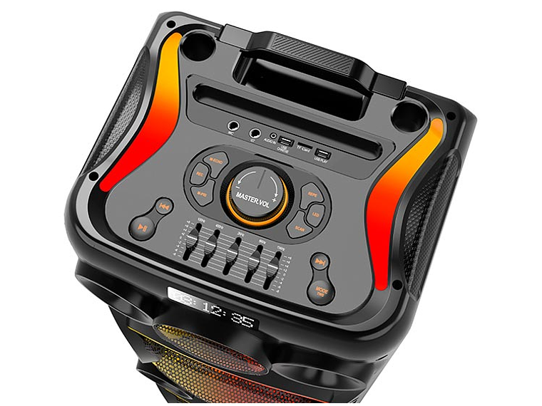 PARLANTE BLUETOOTH MASTER G KARAOKE ECLIPSE 4