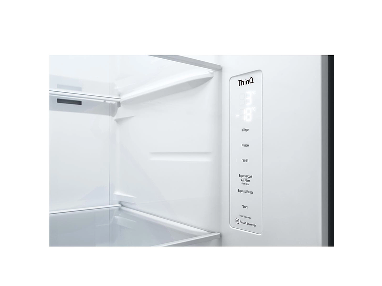 REFRIGERADOR SIDE BY SIDE LG 647 L NO FROST GS66BVM 11
