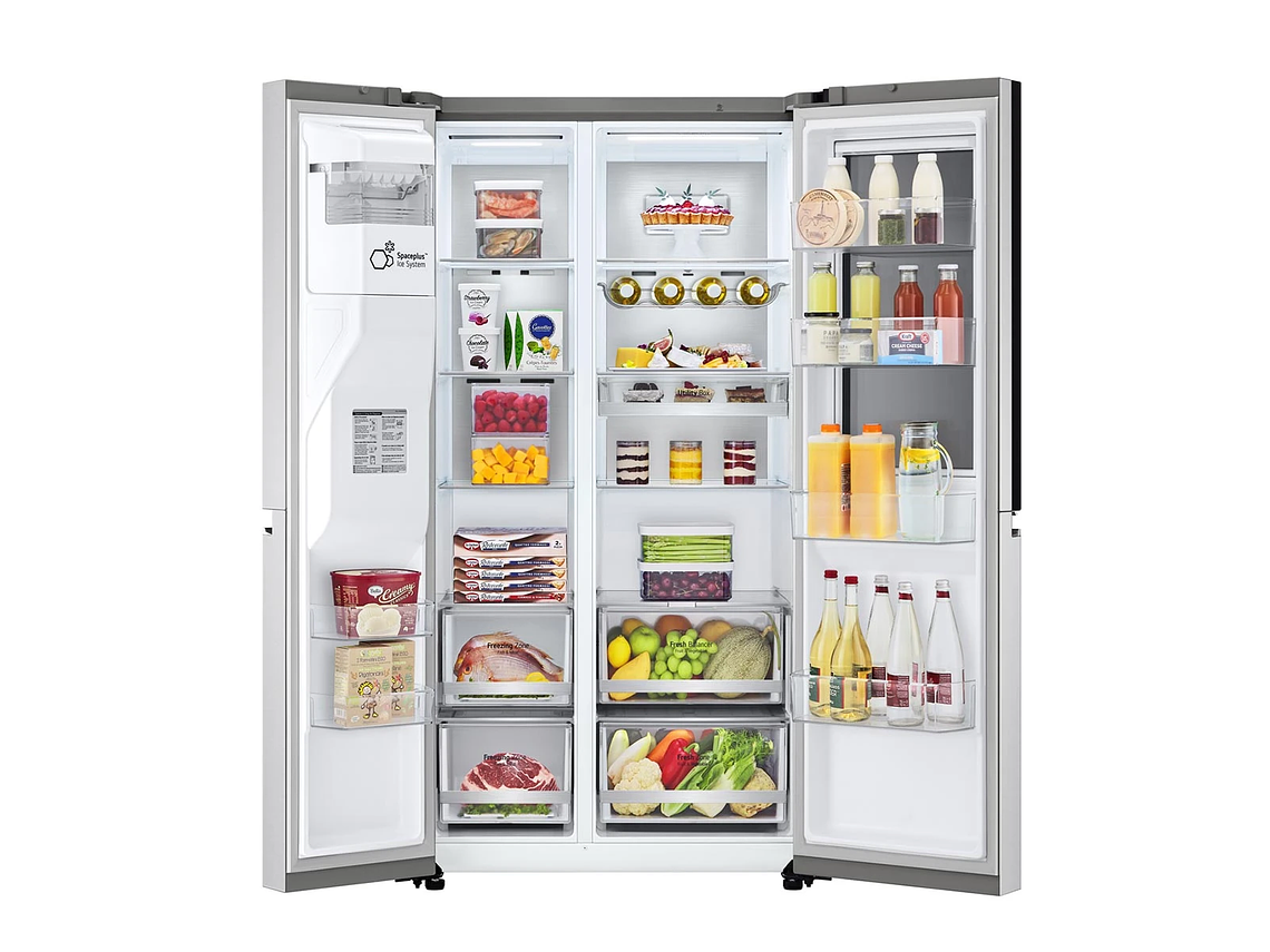 REFRIGERADOR SIDE BY SIDE LG 598 L NO FROST GS66SXNC 6
