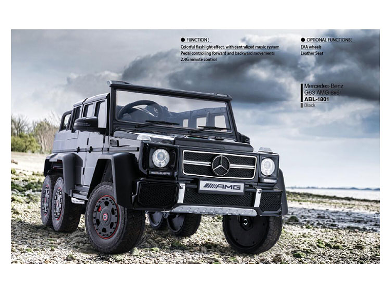 AUTO A BATERÍA KIDSCOOL MERCEDES G63 6X6 10