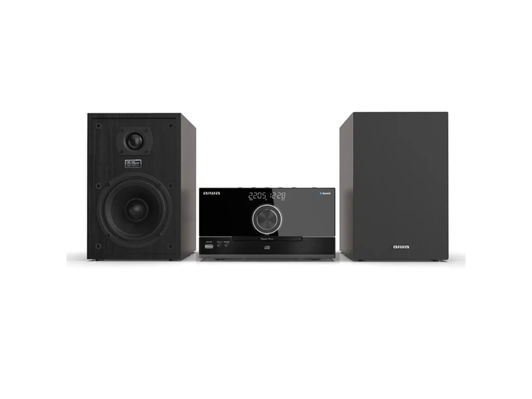 MICROCOMPONENTE AIWA MSBTU-600 CD-PLAYER, BLUETOOTH, FM, MICROSD, USB, AUX, 2