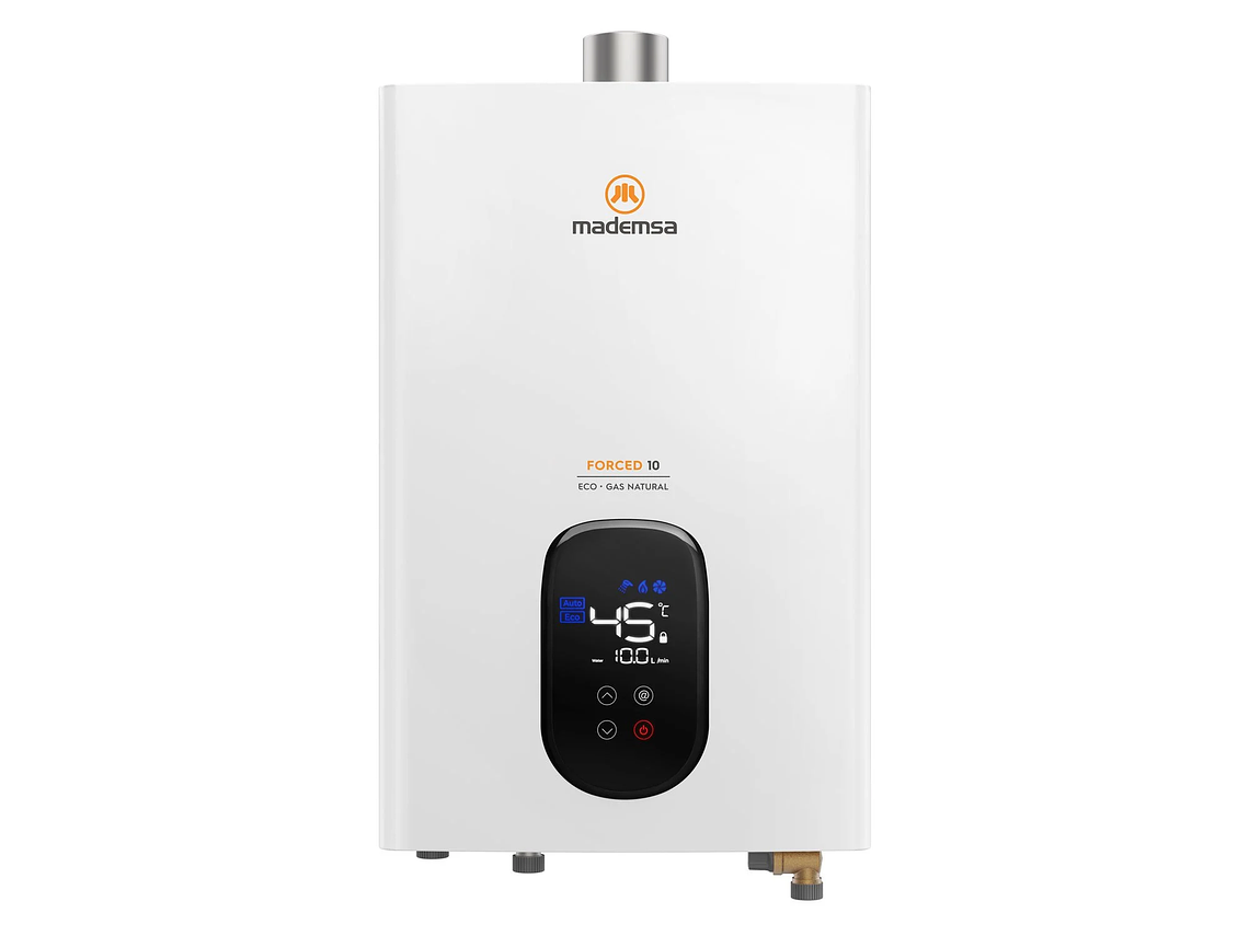 CALEFONT GAS 10L GN FORCED ECO MADEMSA TIRO FORZADO 1