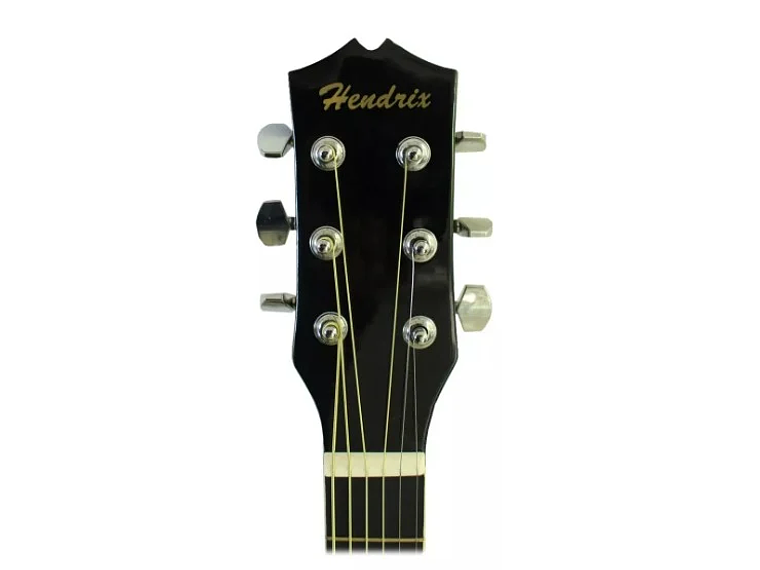 GUITARRA ELECTROACUSTICA HENDRIX 40' CON ECUALIZADOR 4 BANDAS NEGRO 2