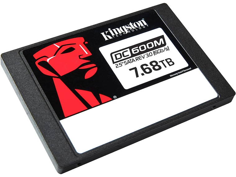 DISCO SSD KINGSTON DATA CENTER ENTERPRISE DC600M 7.68TB 2.5' 3