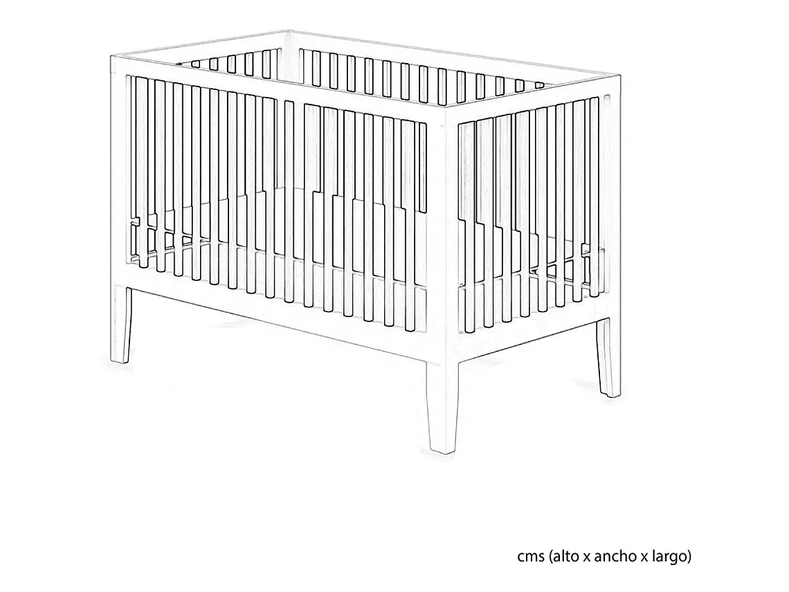 CUNA 2 EN 1 SOGNARE PRACTIC - BE DESIGN 3