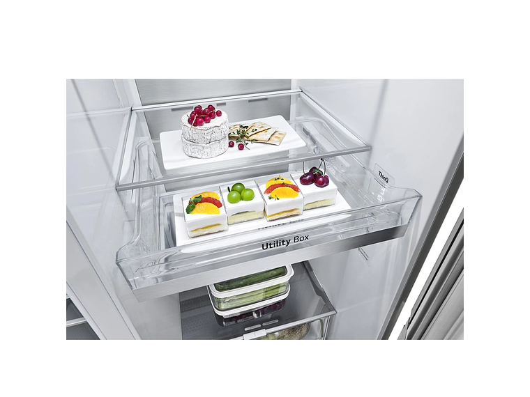 REFRIGERADOR SIDE BY SIDE LG 598 L NO FROST GS66SXNC 9