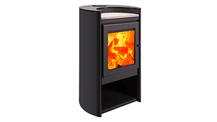 CALEFACTOR LEÑA AMESTI MODELO RONDO 490