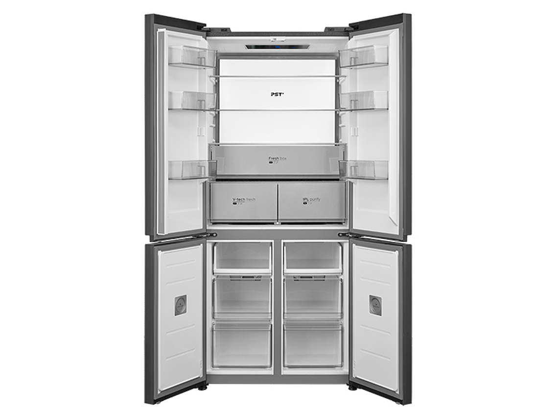 REFRIGERADOR MIDEA PERFECT FIT + V-TECH MULTI DOOR 474 LITROS MDRMD706BIE70 3