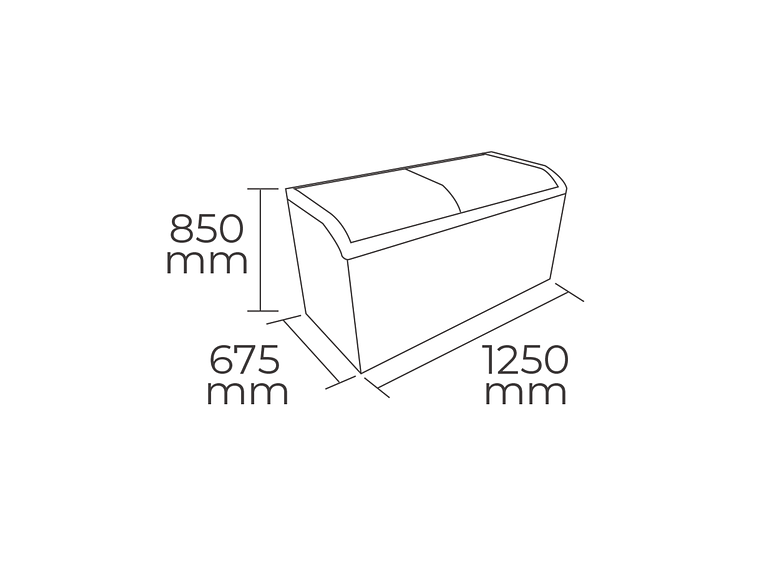 CONGELADOR TIPO ISLA 377 LTS 3