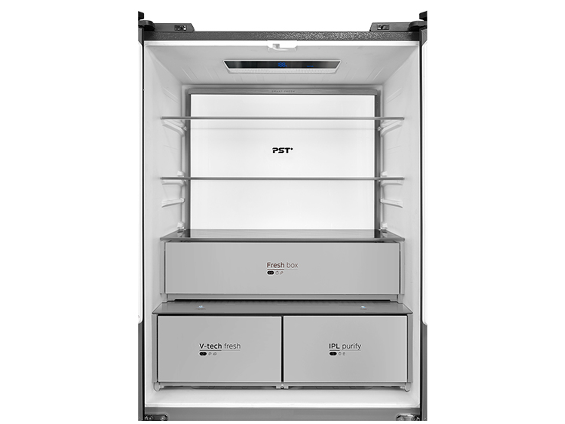 REFRIGERADOR MIDEA PERFECT FIT + V-TECH MULTI DOOR 474 LITROS MDRMD706BIE70 5