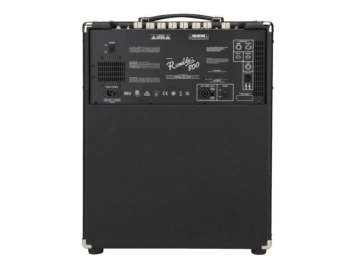 AMPLIFICADOR DE BAJO ELÉCTRICO RUMBLE 800W - FENDER 3