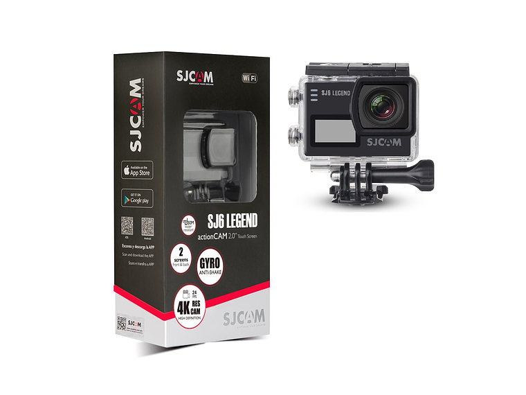 CÁMARA DEPORTIVA SJCAM SJ6 LEGEND 4K WIFI ESTABILIZADOR GIROSCÓPICO 1
