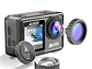 CÁMARA DEPORTIVA 5K 24MP ULTRAHD CON MICROFONO Y ACCESORIOS - Miniatura 8