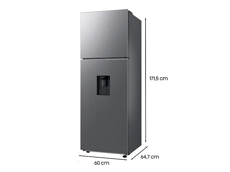 REFRIGERADOR SAMSUNG TOP MOUNT FREEZER NO FROST 298 L RT31CG5540S9ZS WATER DISPENSER 3