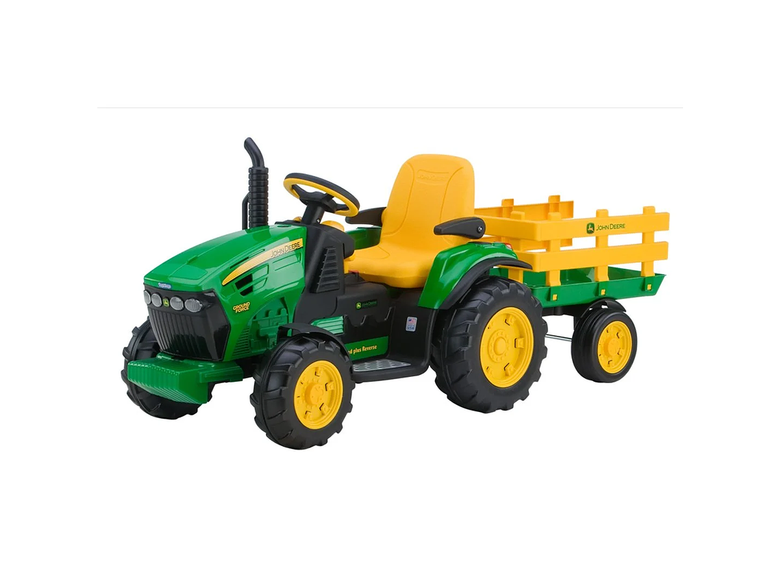  TRACTOR ELÉCTRICO JOHN DEERE VERDE 1