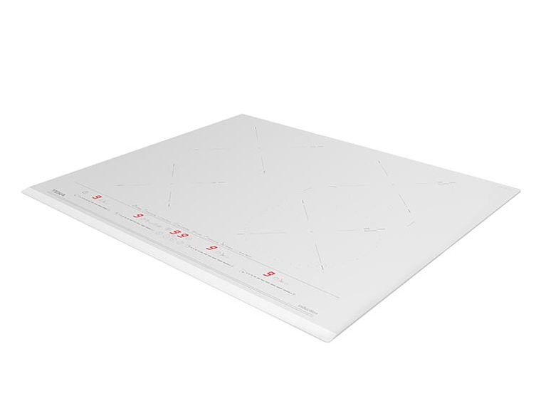 ENCIMERA ELÉCTRICA PLACAS DE INDUCCIÓN TEKA 4 PLATOS IZC 64630 WH MST 6