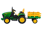  TRACTOR ELÉCTRICO JOHN DEERE VERDE - Miniatura 2