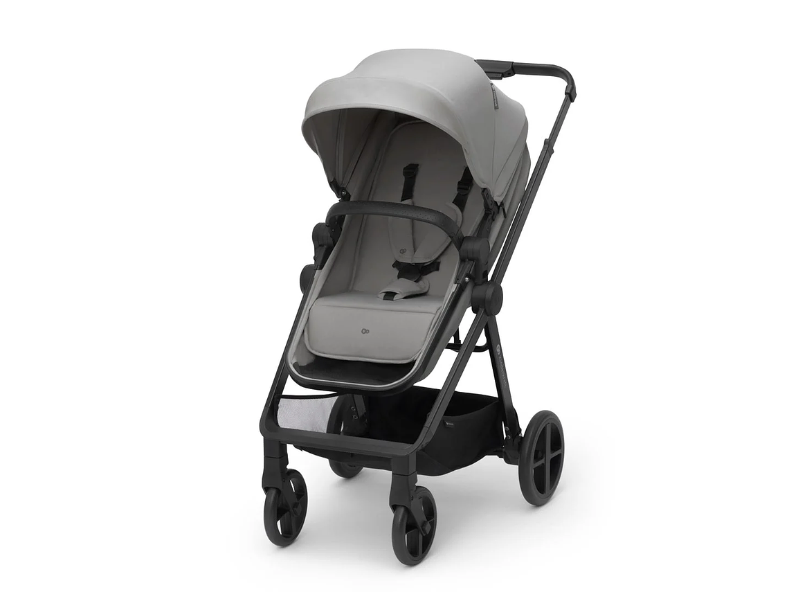 COCHE TRAVEL SYSTEM NEWLY 3EN1 GRIS + BASE ISOFIX 2