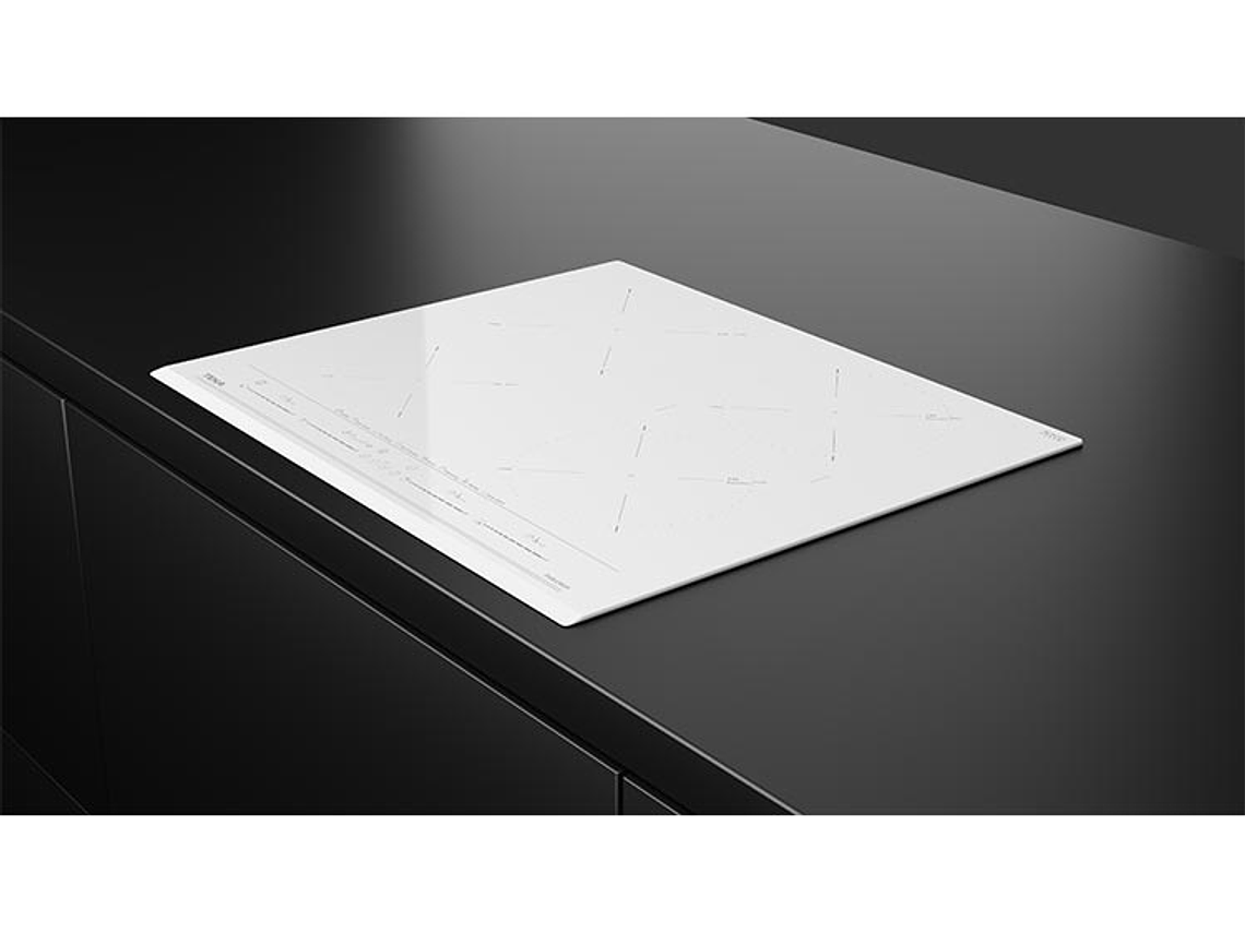 ENCIMERA ELÉCTRICA PLACAS DE INDUCCIÓN TEKA 4 PLATOS IZC 64630 WH MST 9