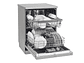 LAVAVAJILLAS LG 14 PLATOS SILVER DF222FP.APZECL - Miniatura 6