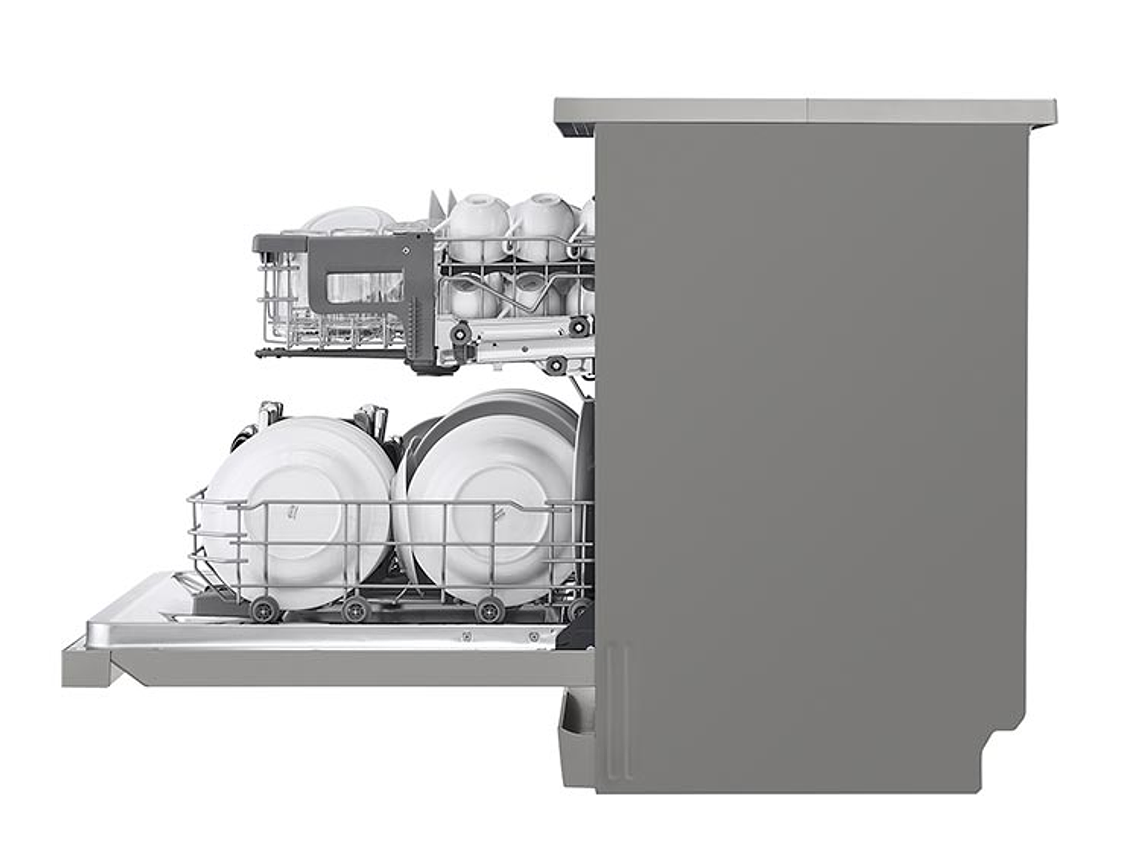 LAVAVAJILLAS LG 14 PLATOS SILVER DF222FP.APZECL 7