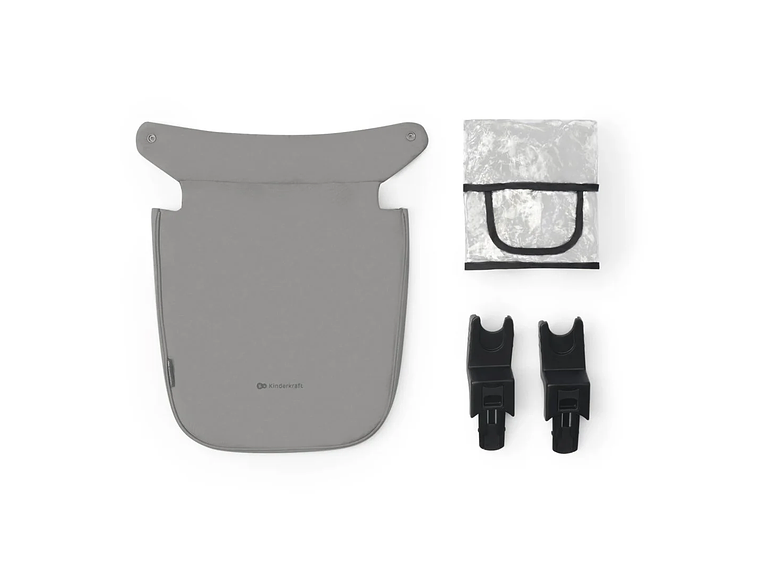 COCHE TRAVEL SYSTEM NEWLY 3EN1 GRIS + BASE ISOFIX 6